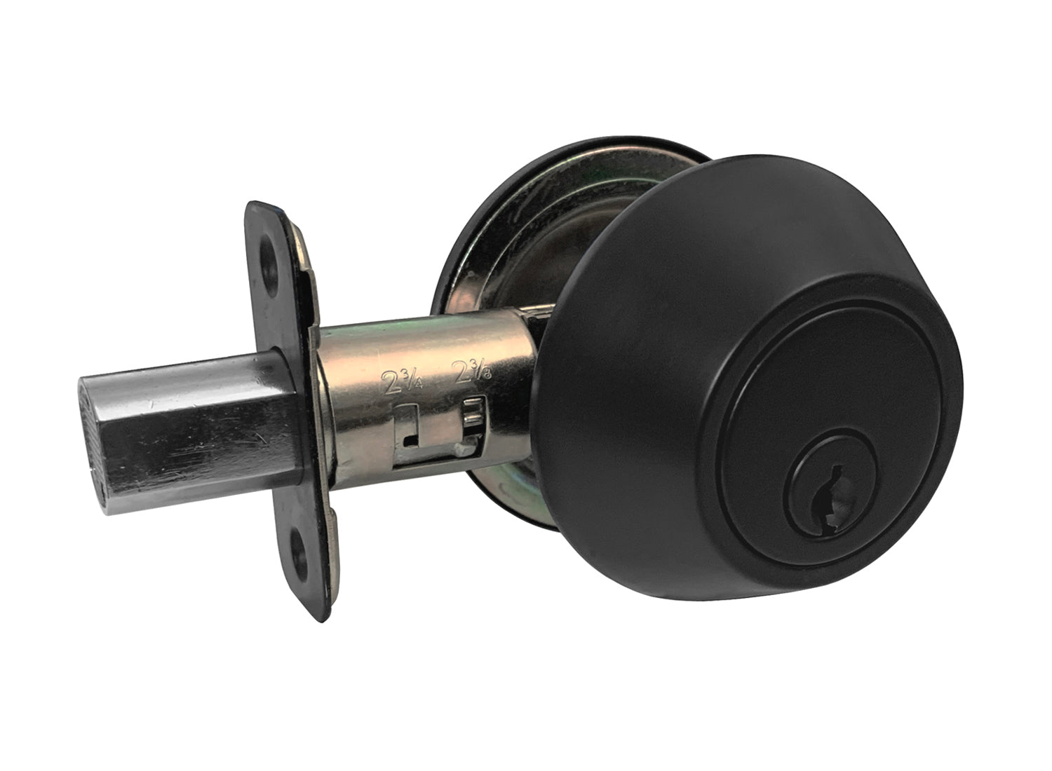 Black Finish Single Cylinder Deadbolt- 5765