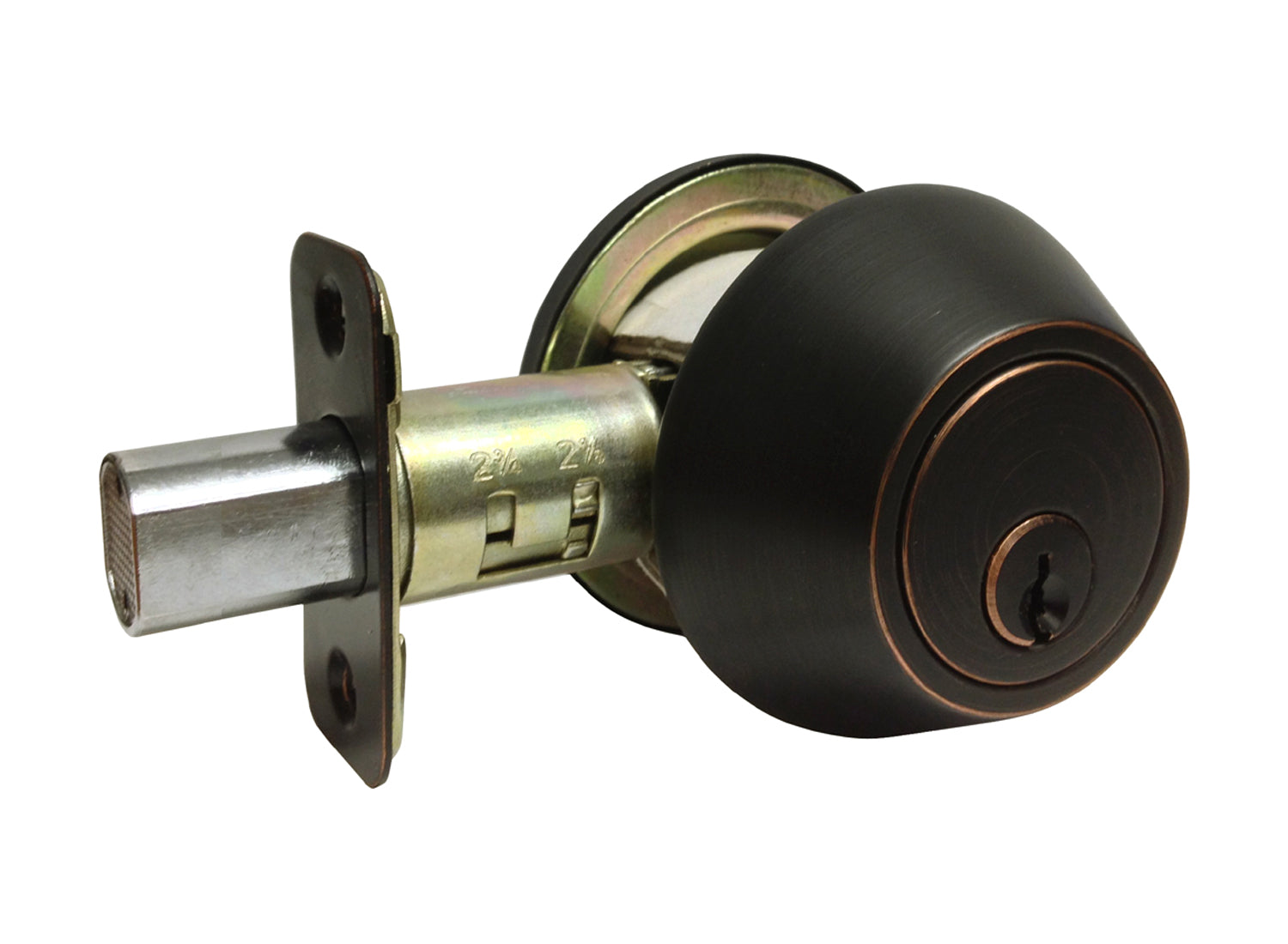 Dark Oil Rubbed Bronze Single Deadbolt-836