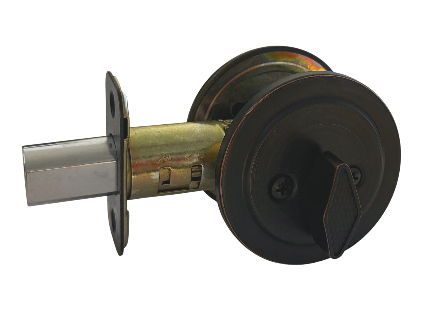 Dark Oil Rubbed Bronze Single Deadbolt-835