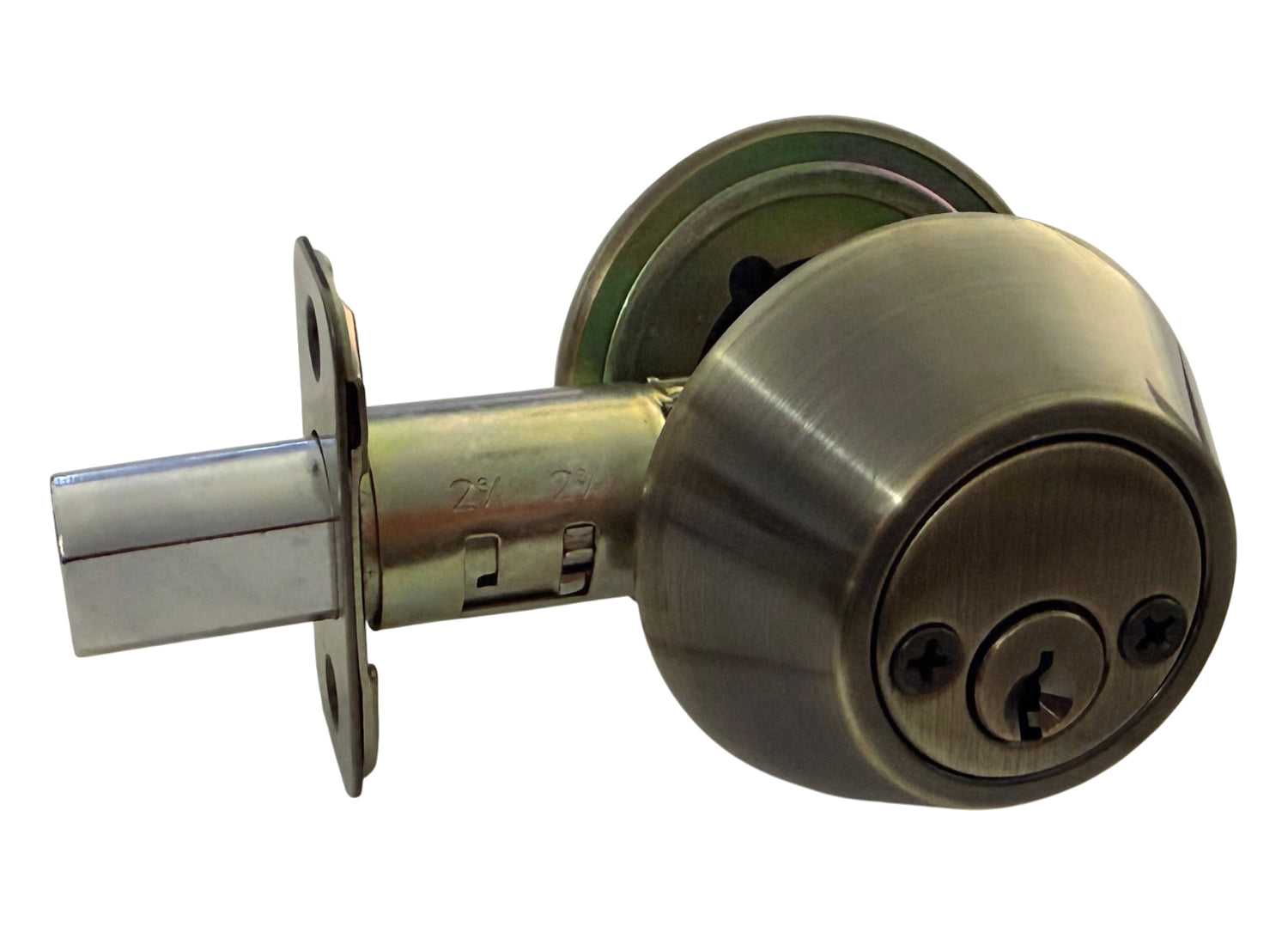 Antique Brass Double Deadbolt-5765