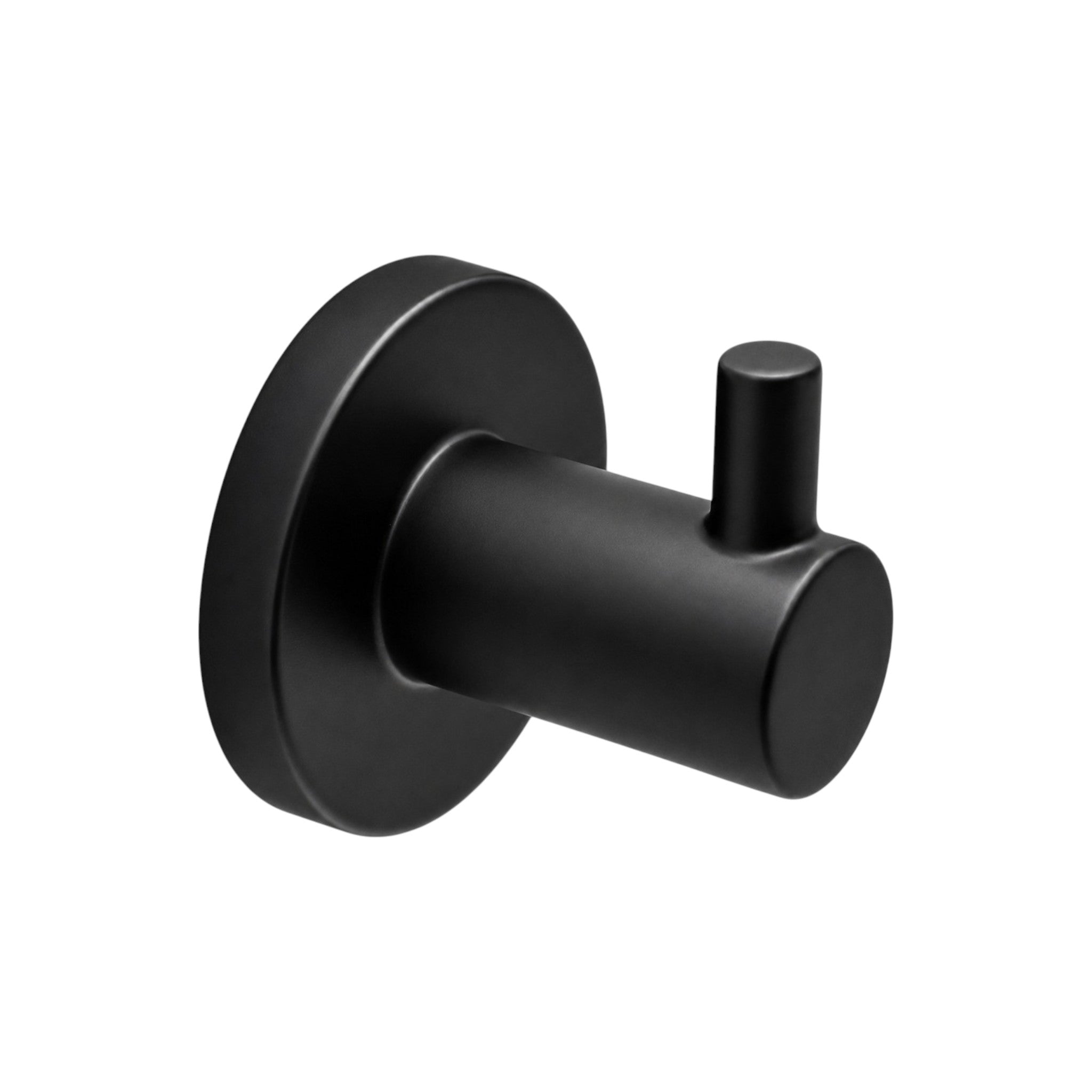 Matte Black Modern Robe Hook