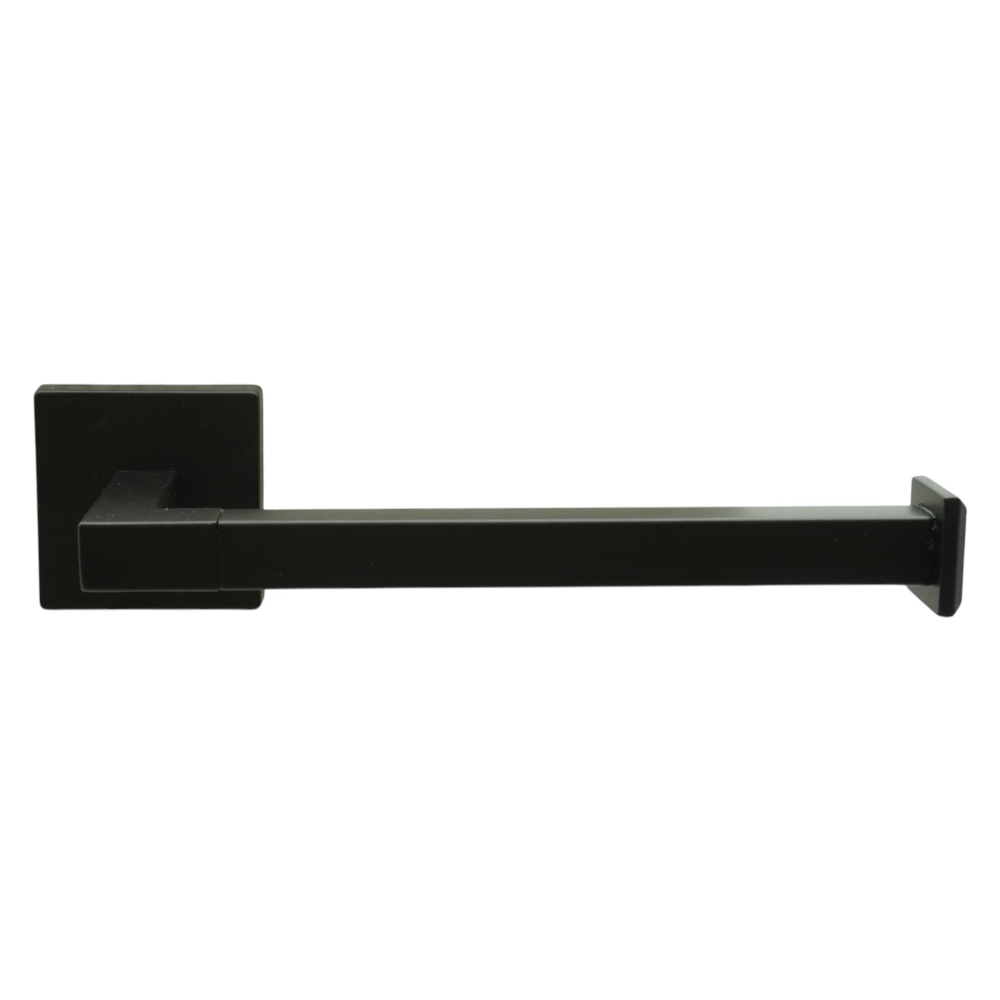Black Modern Square Euro Toilet Paper Holder