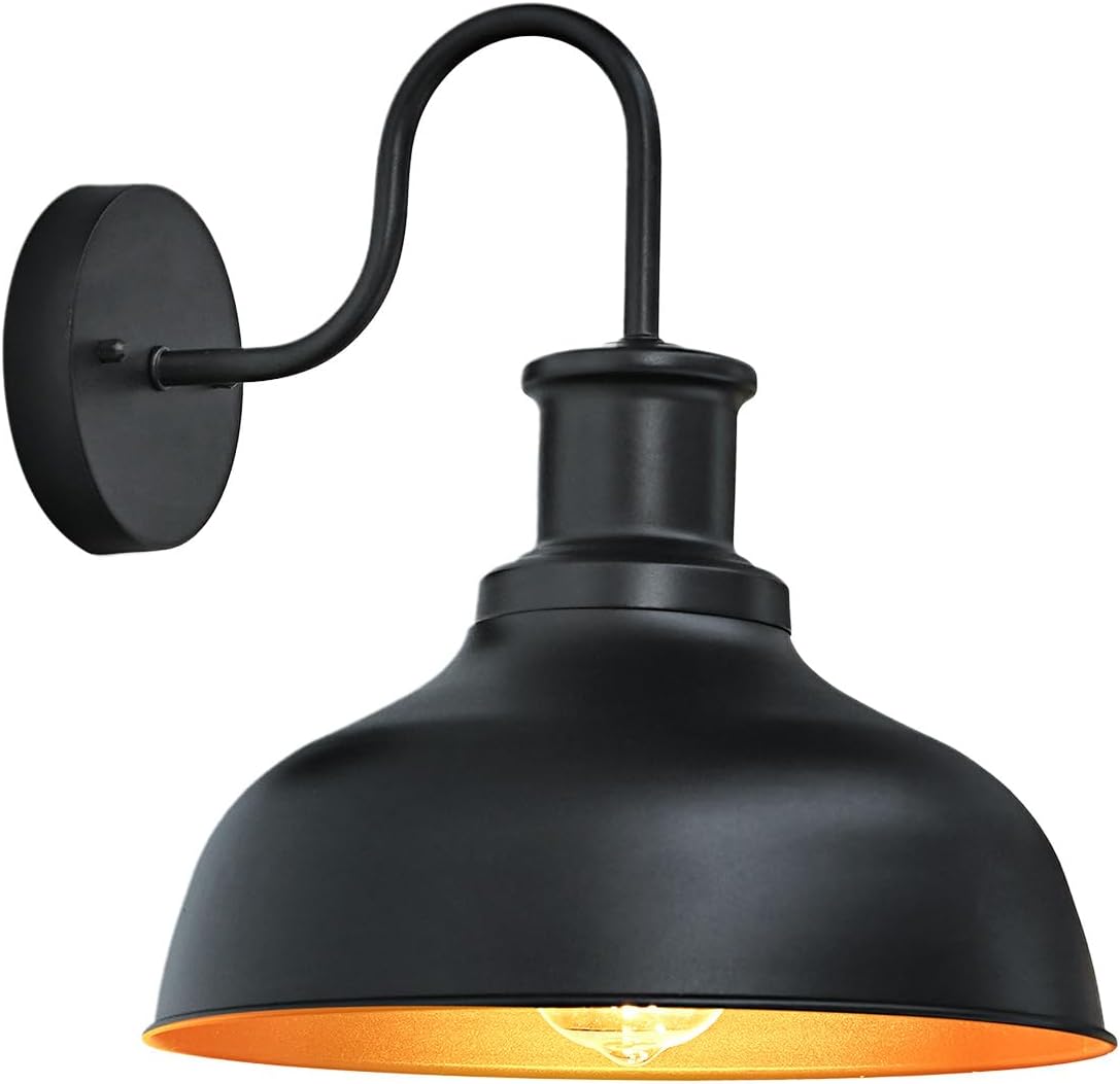 Outdoor Farmhouse Wall Barn Gooseneck Light