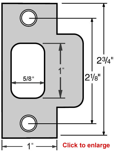 Commercial Satin Chrome Single Action Entry Door Handle