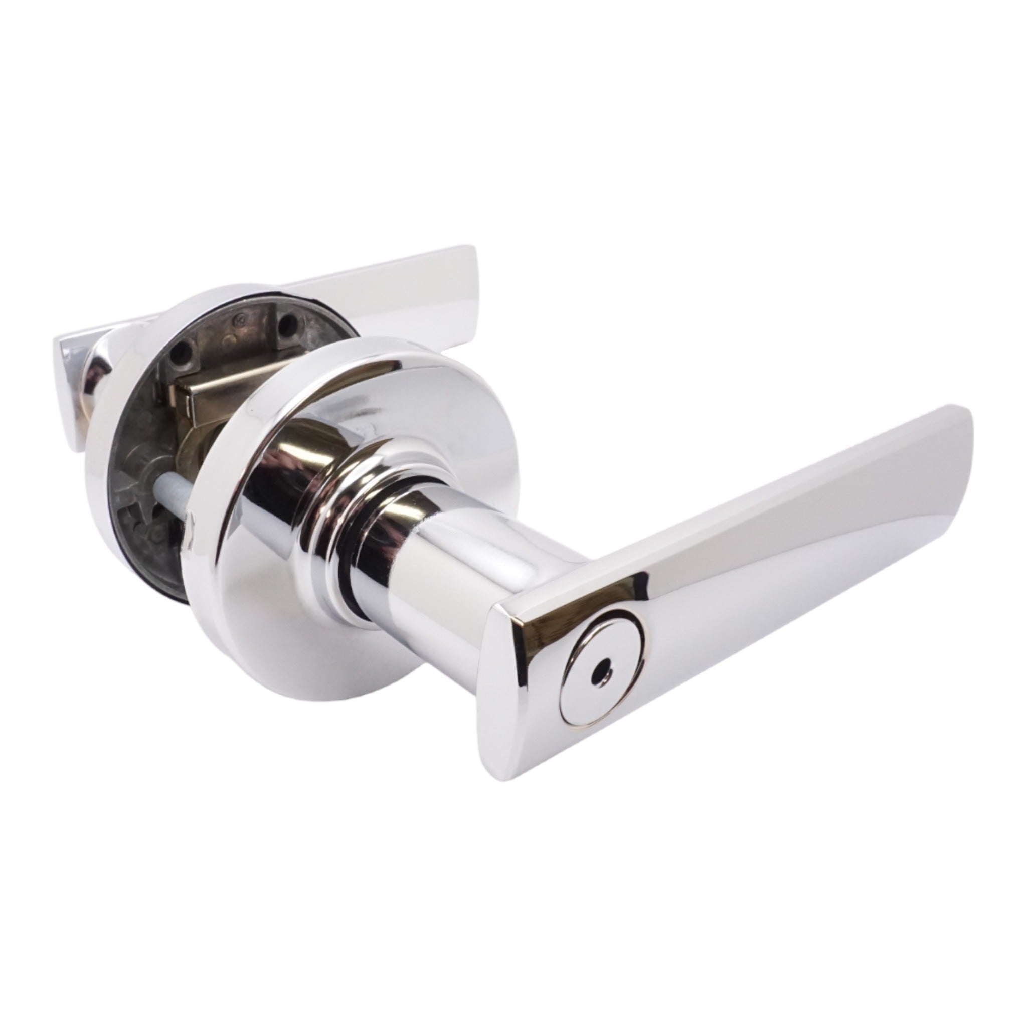 Kwikset Vedani Polished Chrome Privacy Door Handle