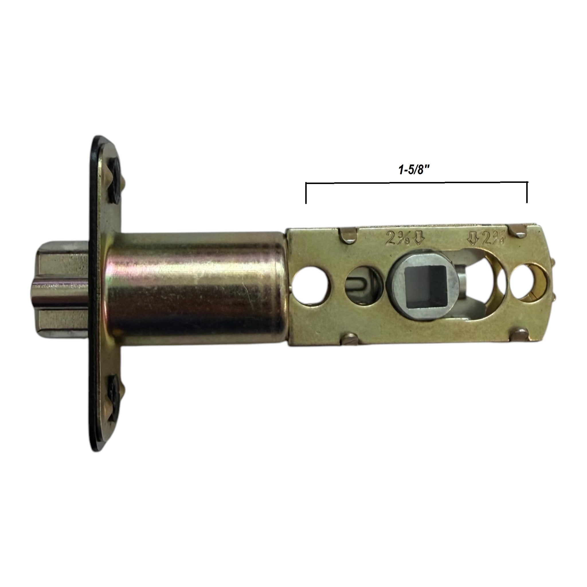 Matte Black Universal Square Drive Replacement Entry Latch