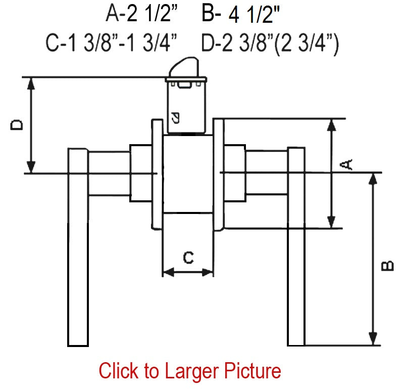 Satin Nickel Finish Modern Entry Door Handle- Style: 80881DC