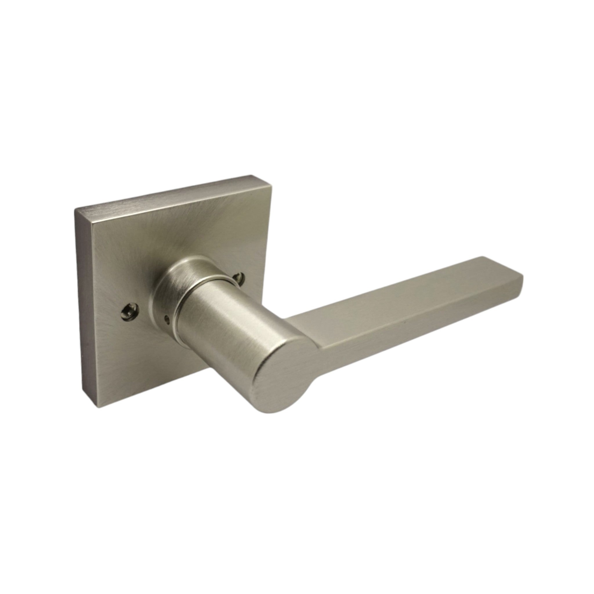Satin Nickel Finish Modern Dummy Door Handle- Style: 80881DC
