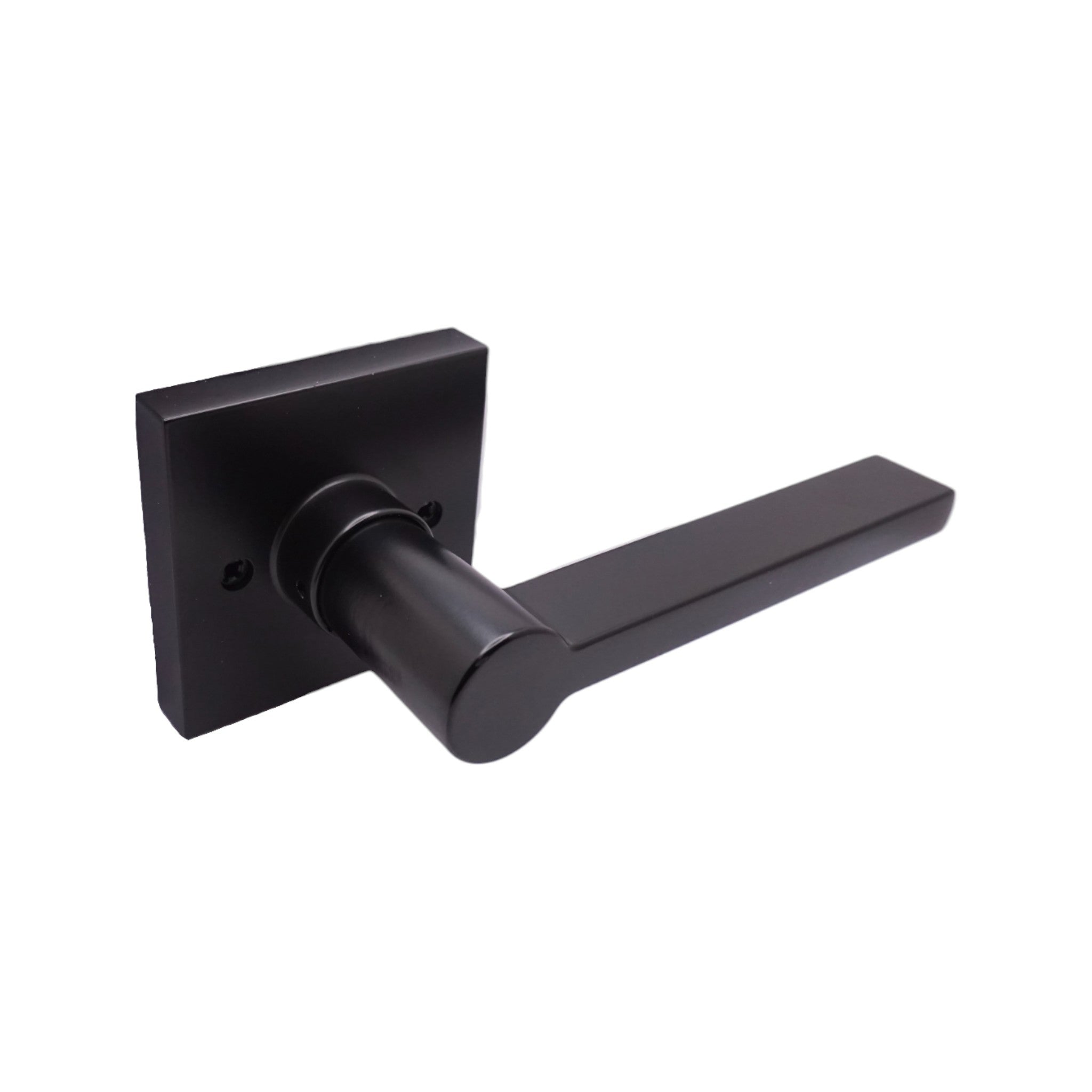 Black Finish Modern Dummy Door Handle- Style: 80881NBL