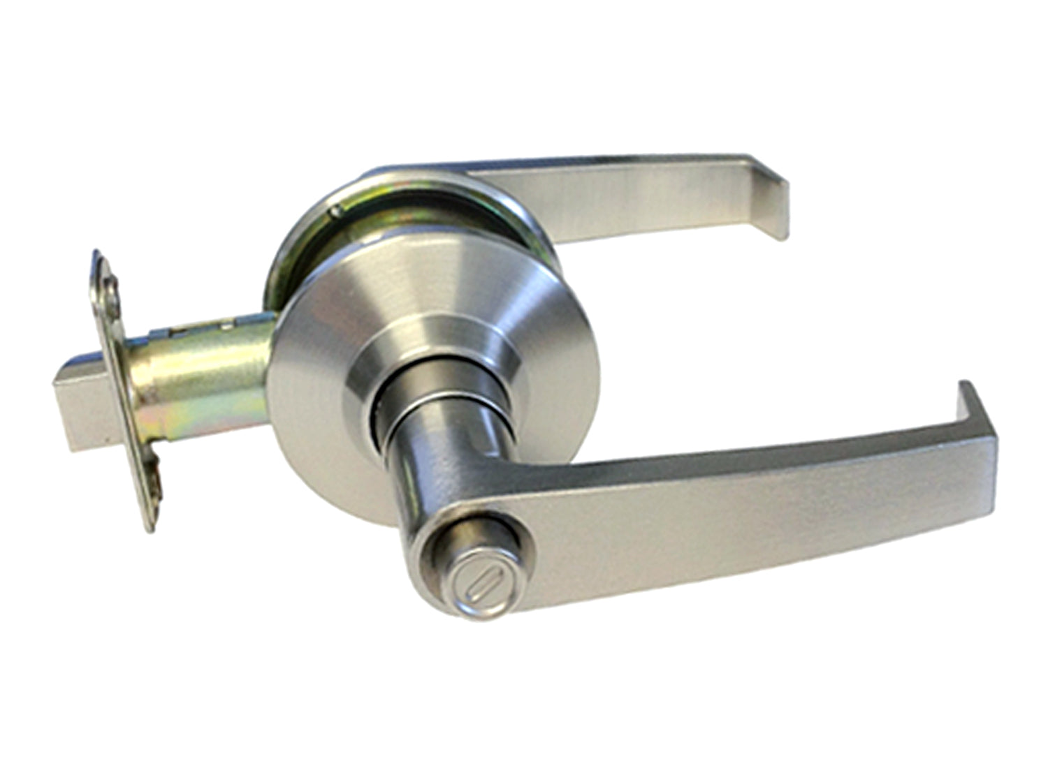 Satin Nickel Single Action Handicap Privacy Door Handle-8101S01DC