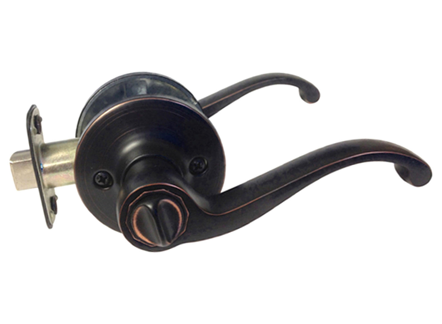 Dark Oil Rubbed Bronze Privacy Door Handle- Style 835