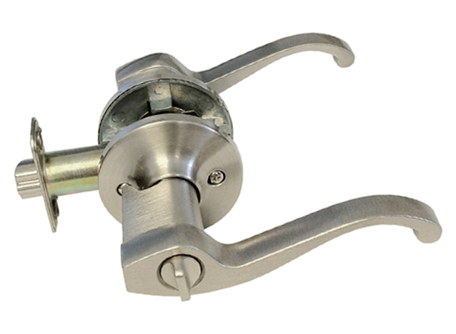 Satin Nickel Entry Door Handle- Style: 835DC