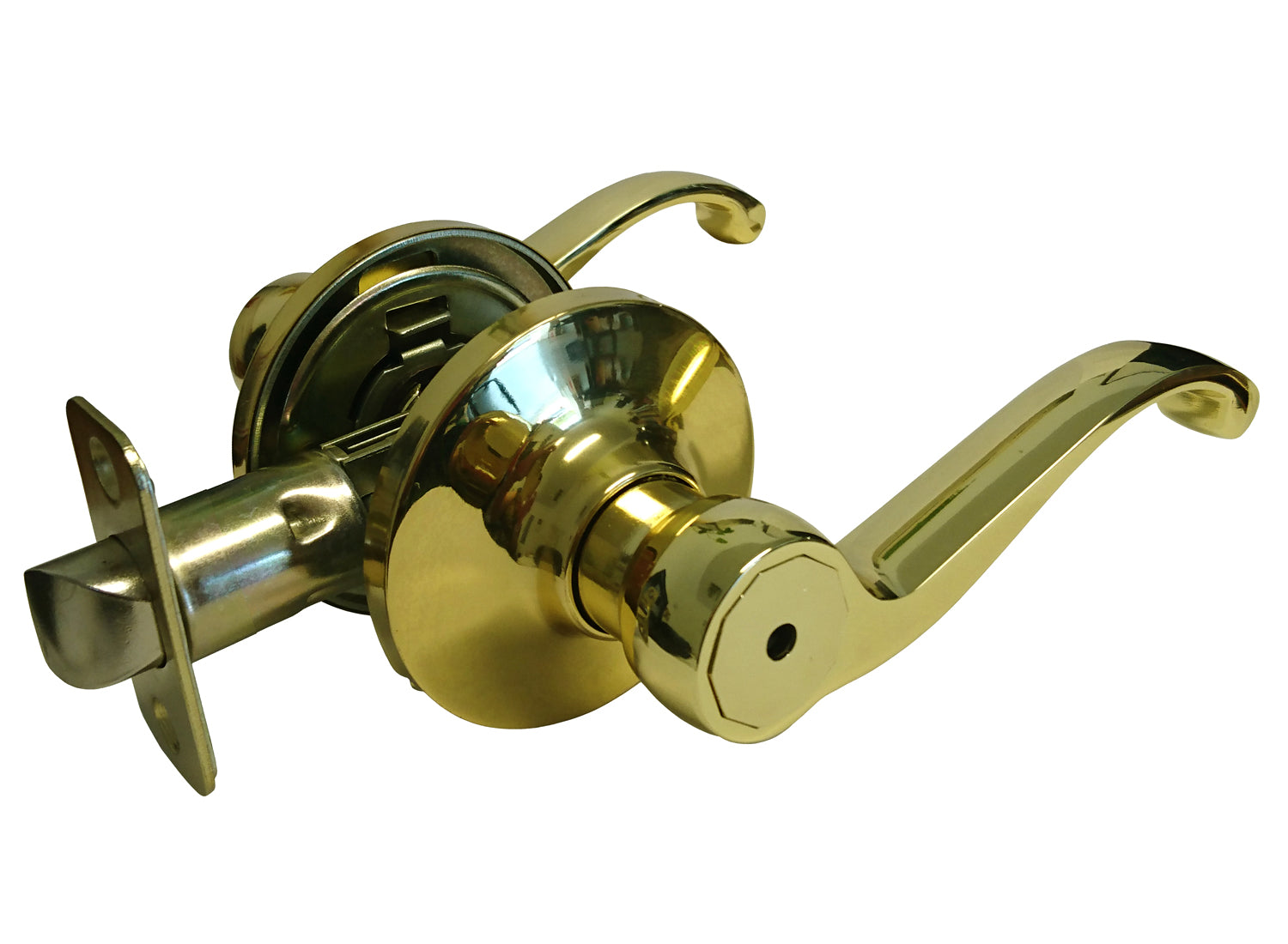 Polished Brass Privacy Door Handle- Style: 835PB