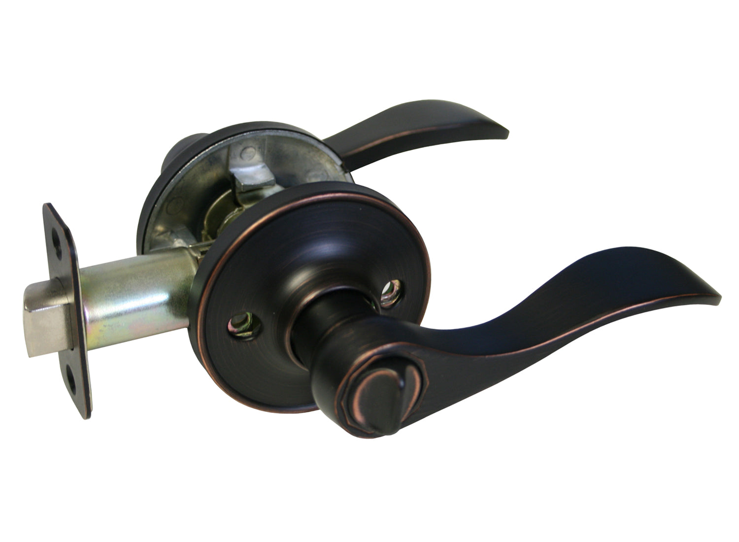 Dark Oil Rubbed Bronze Privacy Door Handle- Style: 838DBR