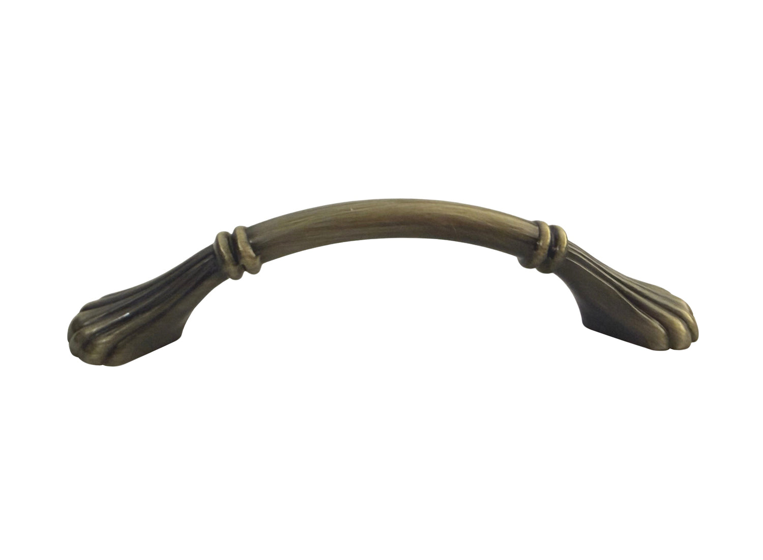 Antique Brass 3″ Cabinet Shell Pull 8200-76