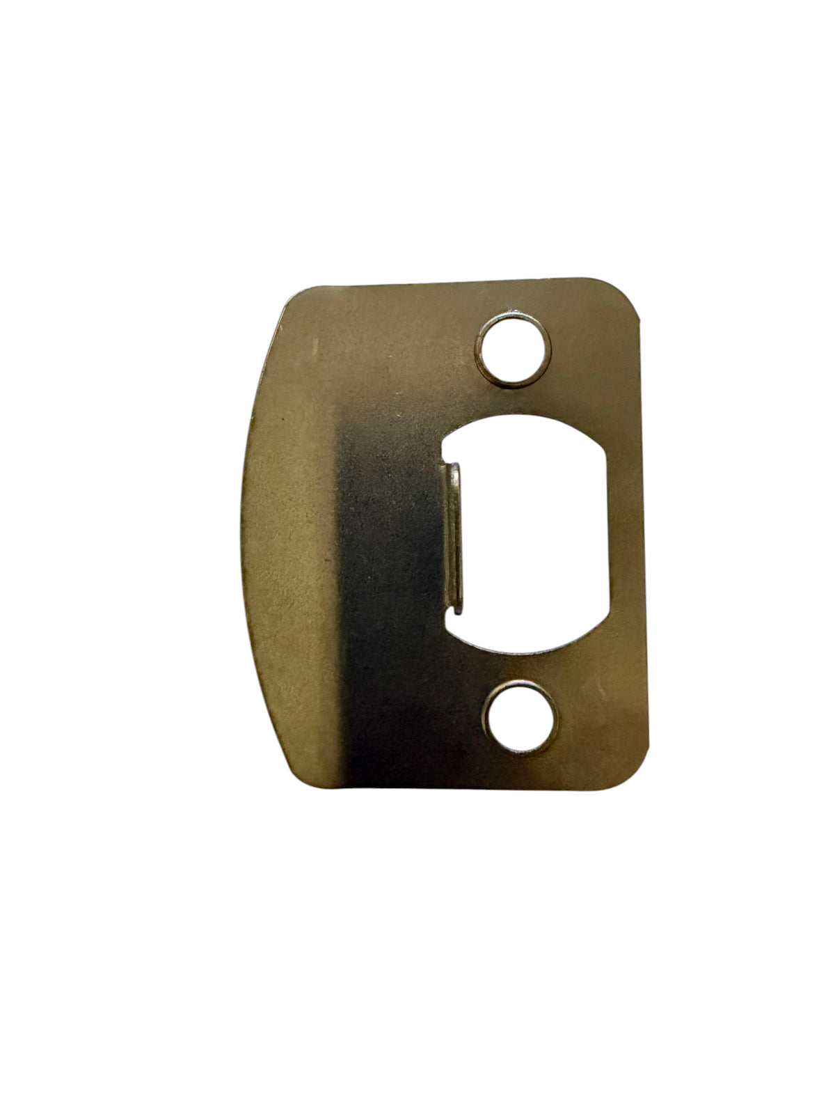 Antique Brass Round Corner Lock Strike Plate