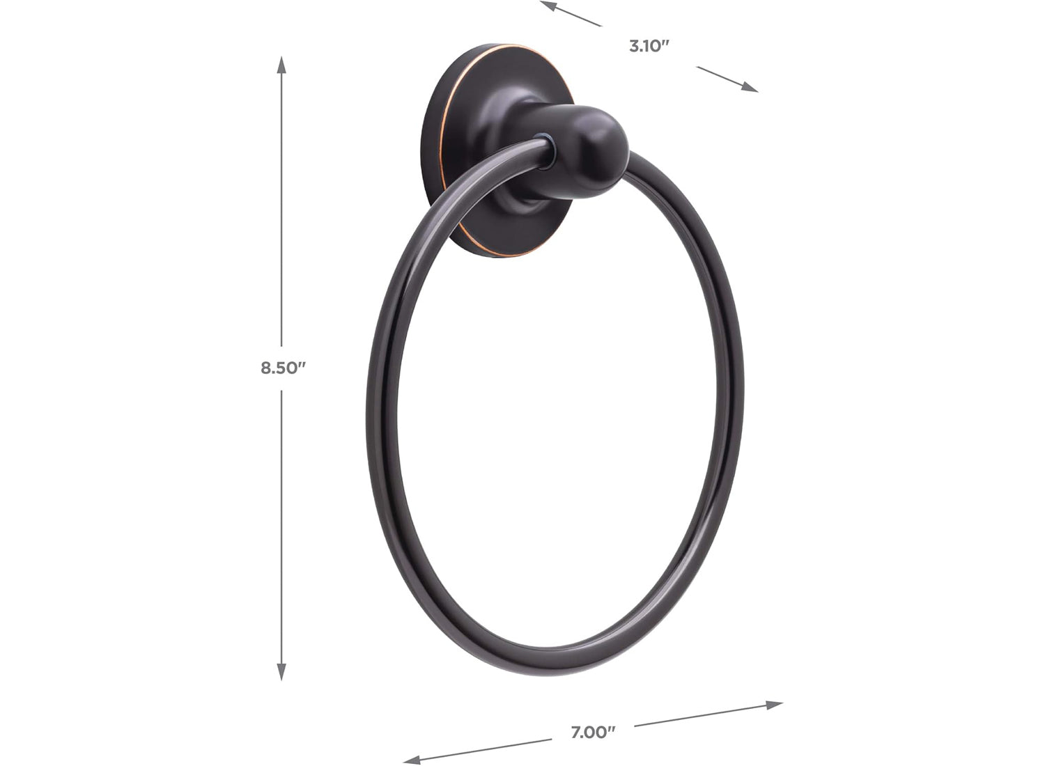 Franklin Brass Astra Towel Ring Oil Rubbed Bronze