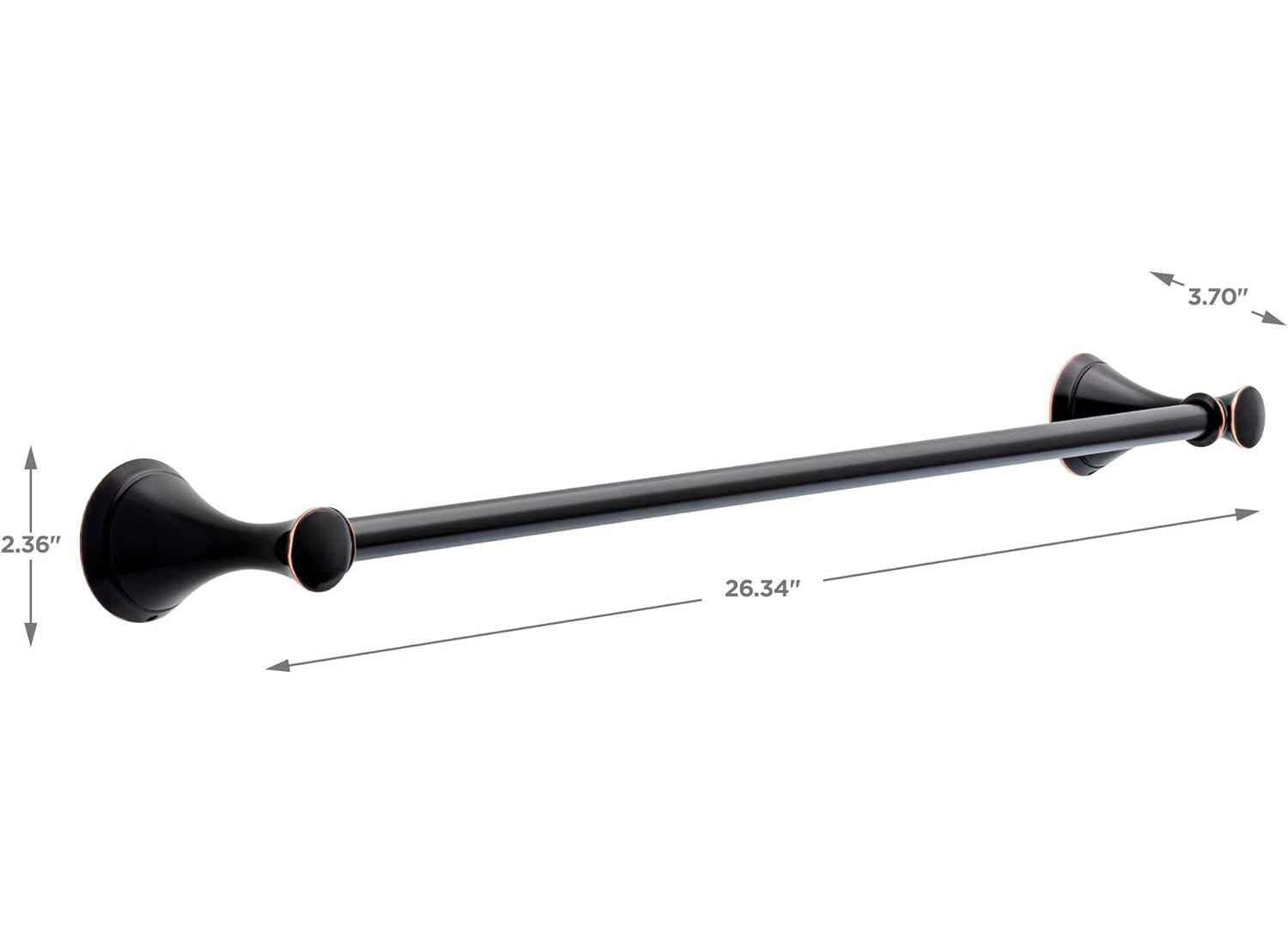 Delta Carlisle Collection Oil Rubbed Bronze CLL63-OB 3 PC with 24" Towel Bar