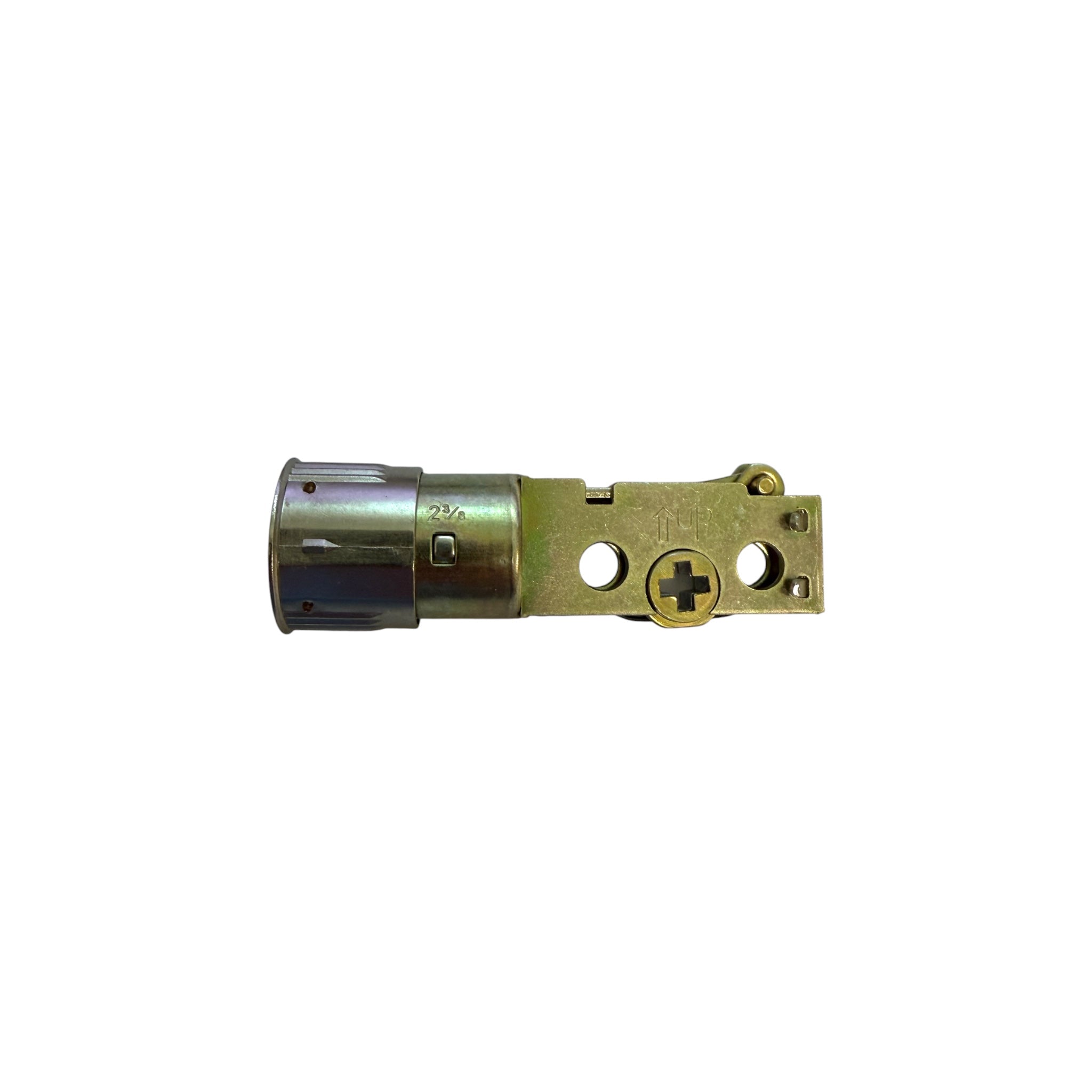 Satin Nickel Drive in Deadbolt Latch