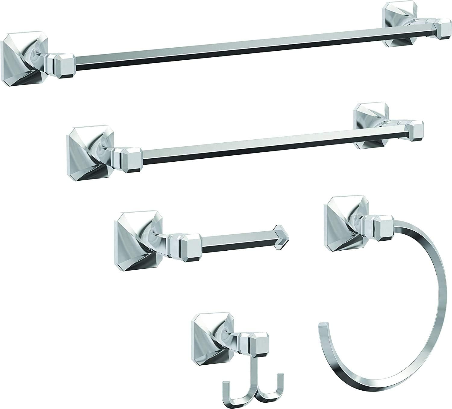 Franklin Brass Napier Polished Chrome Towel Ring