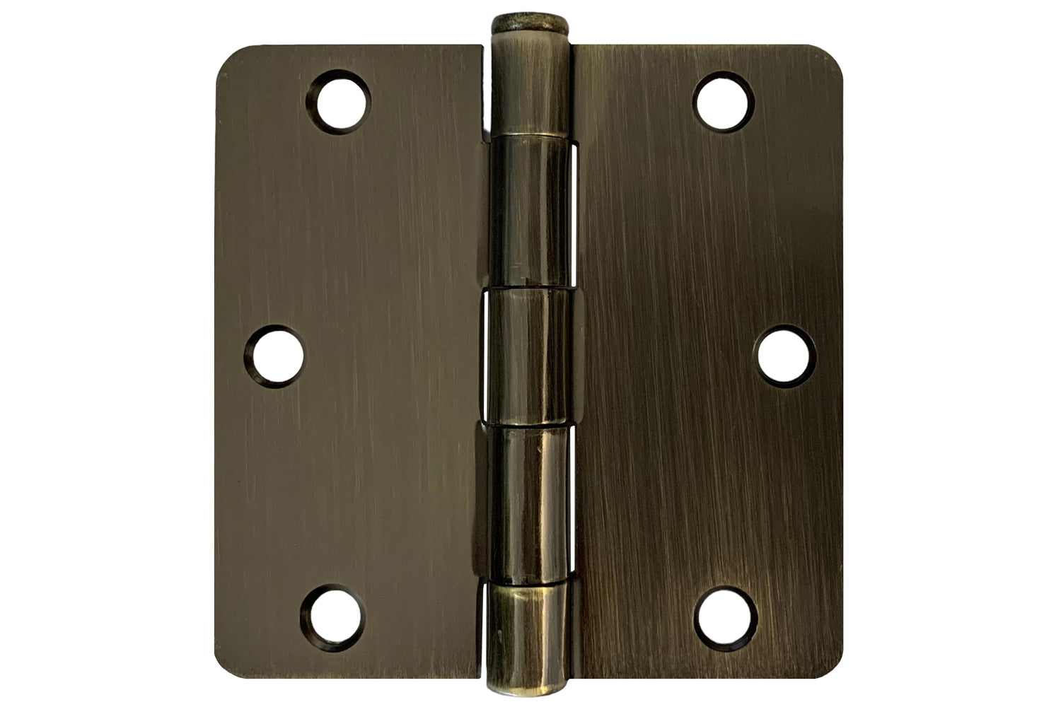 3.5″ Hinges 1/4″ Radius Antique Brass
