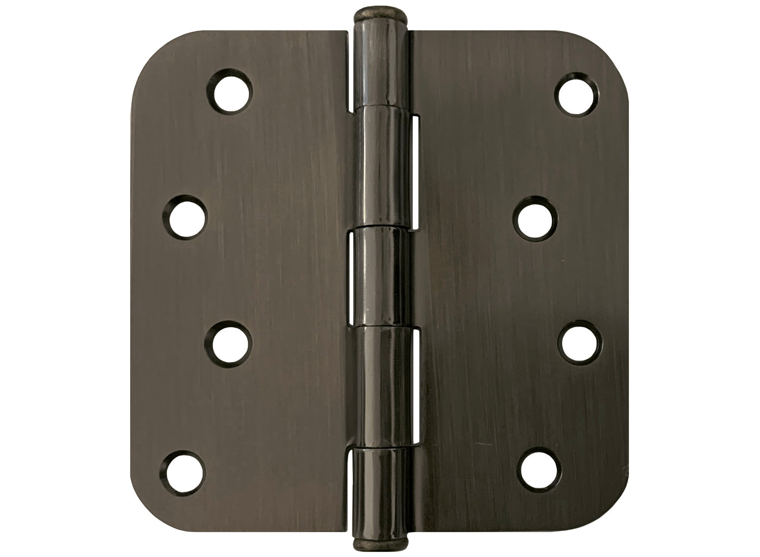 4″ Door Hinges 5/8 Round Radius Antique Brass Finish