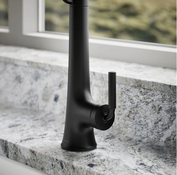 Kohler Tone K23765-BL Semi Professional Pull Down Kitchen Faucet