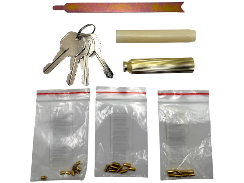 Kwikset Rekey Kit Set 4 Keys 12 Locks 5 Pins