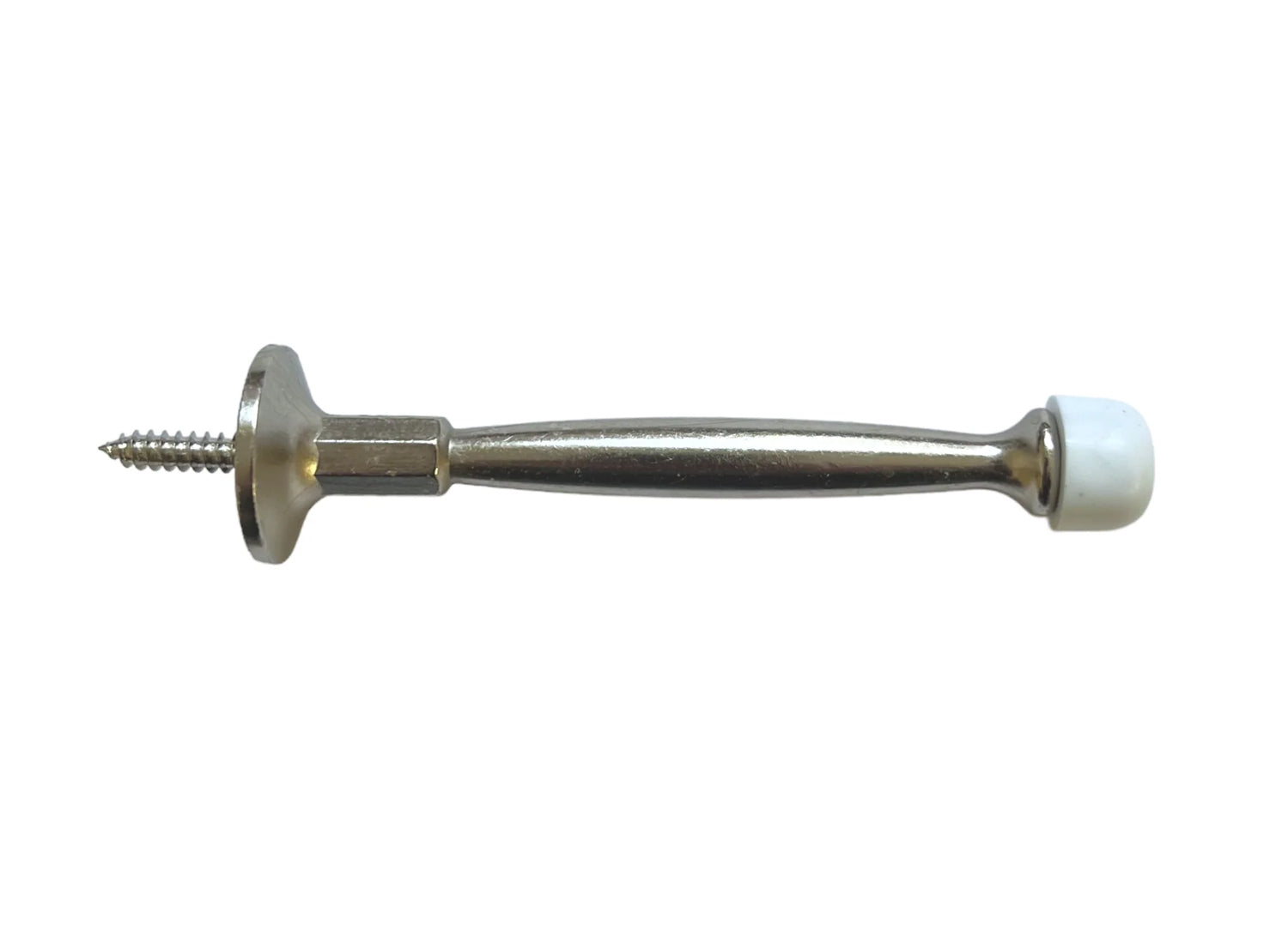 Satin Nickel 4″ Solid Door Stopper