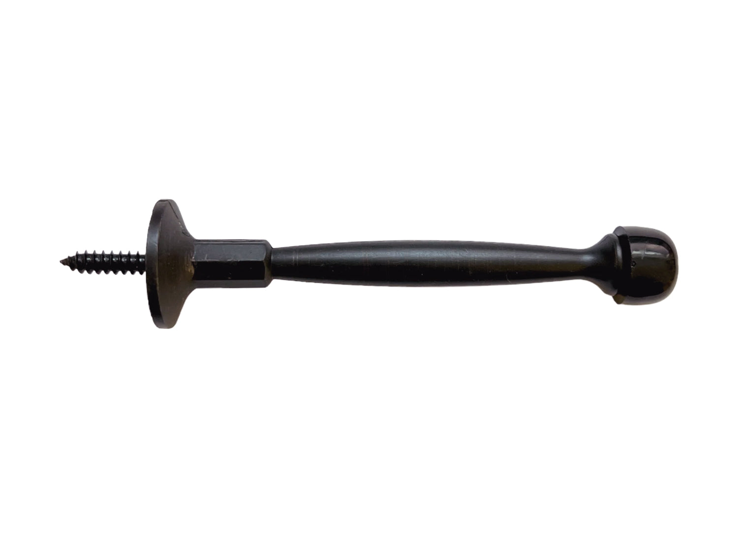 Dark Oil Rubbed Bronze 4″ Solid Door Stopper