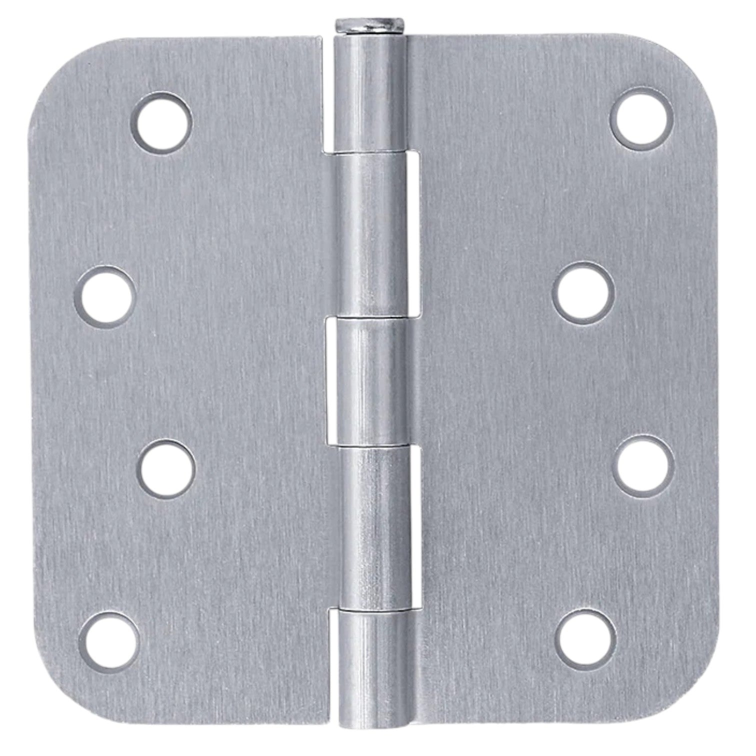 4″ Door Hinges Round 5/8″ Radius Satin Chrome US26D