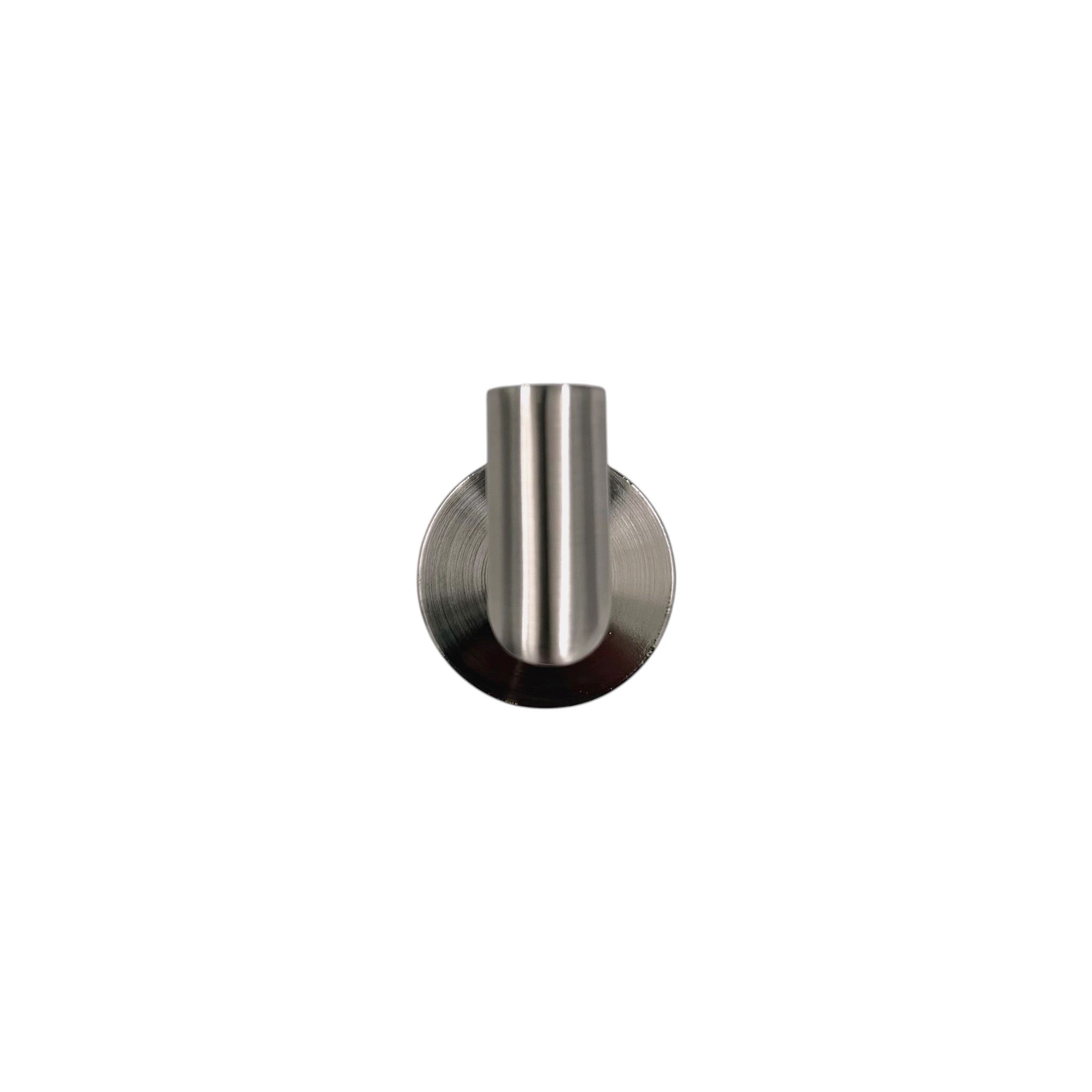 Swirl Modern Minimalist Satin Nickel Robe Hook