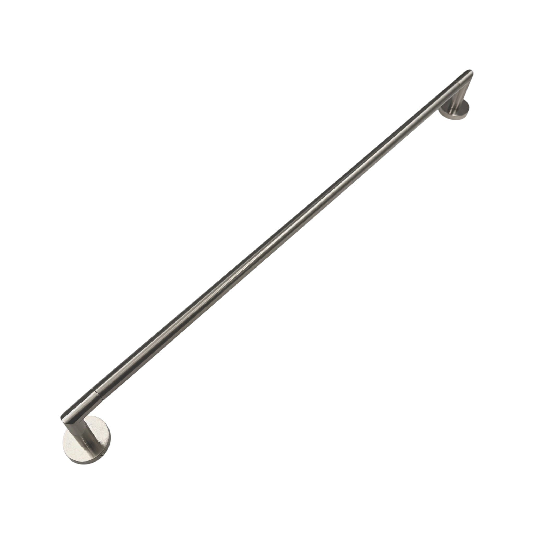 Swirl 24″ Minimalist Satin Nickel Towel Bar