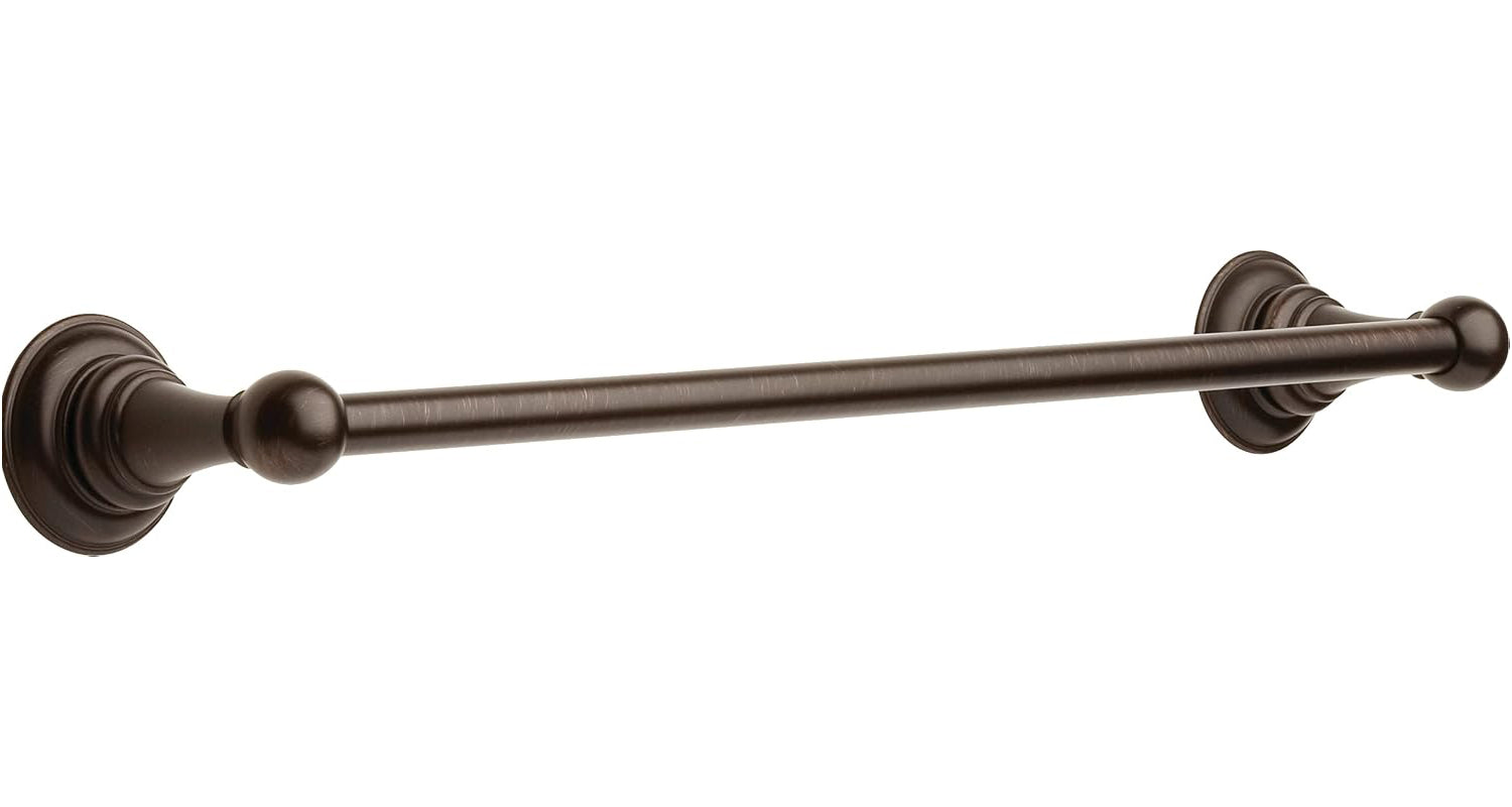 Delta Providence Venetian Bronze Bathroom Accessory Set w/ 18-24" Adjustable Towel Bar