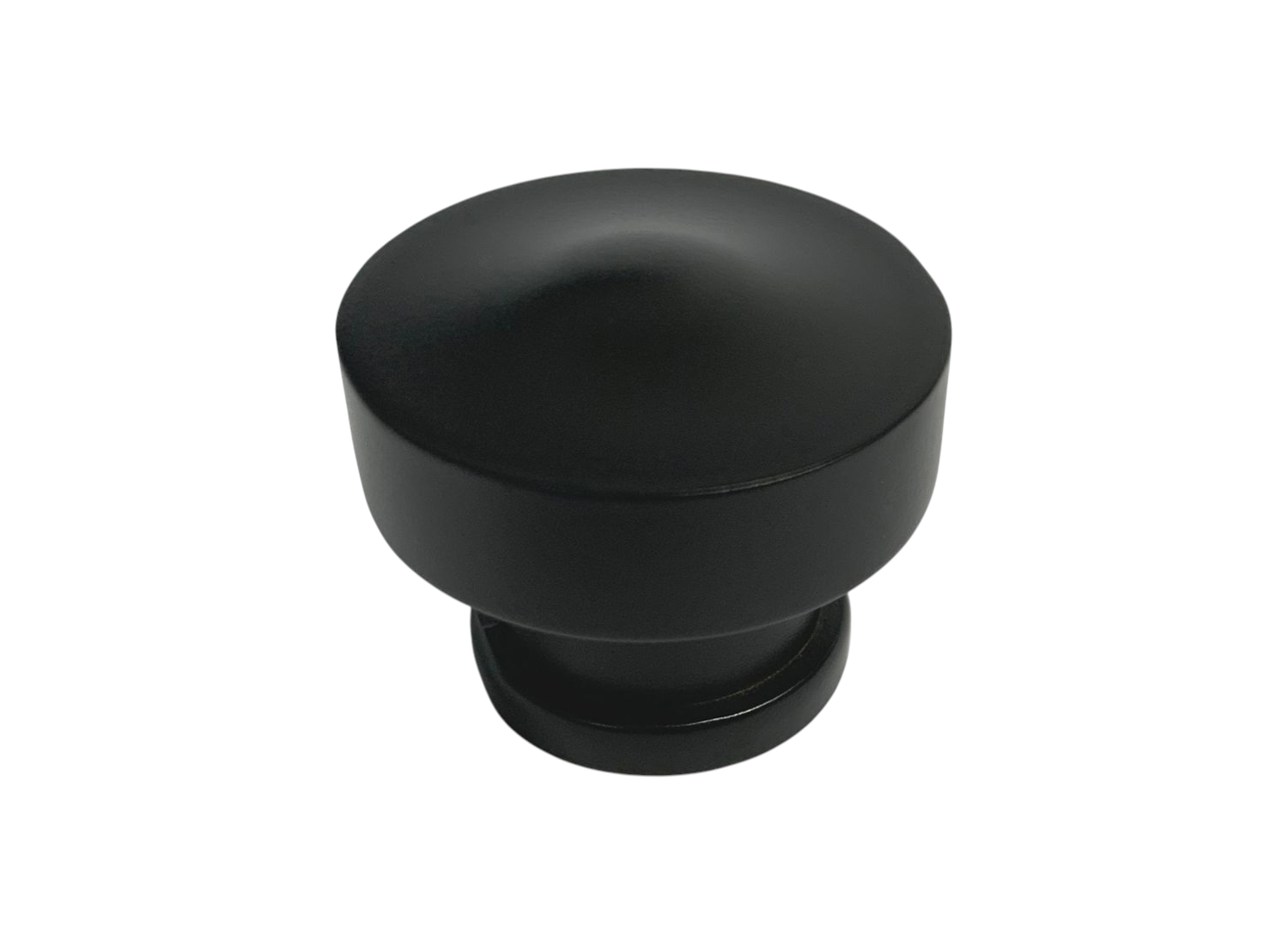 Black 1 1/4″ Kitchen Cupboard Furniture Cabinet Hardware Drawer Dresser Round Knob 9101 31.5mm