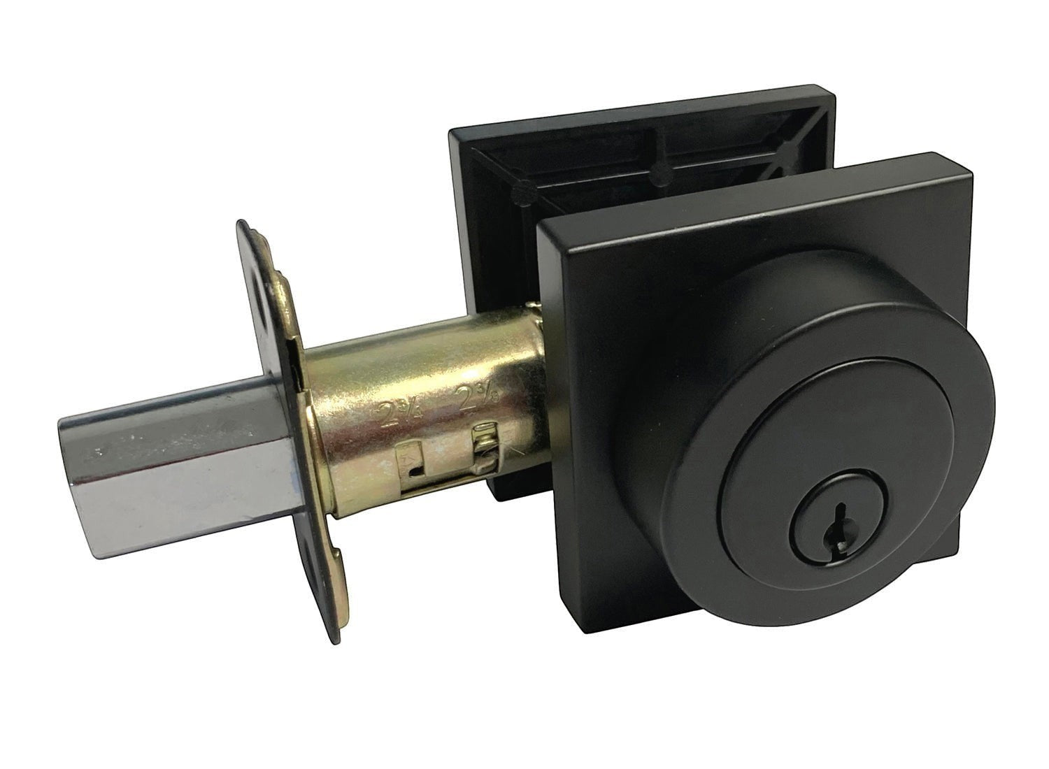 5 Pack- Contractor Pack 5765-6085NBL Black Entry Knob/Deadbolt Combo Keyed Alike