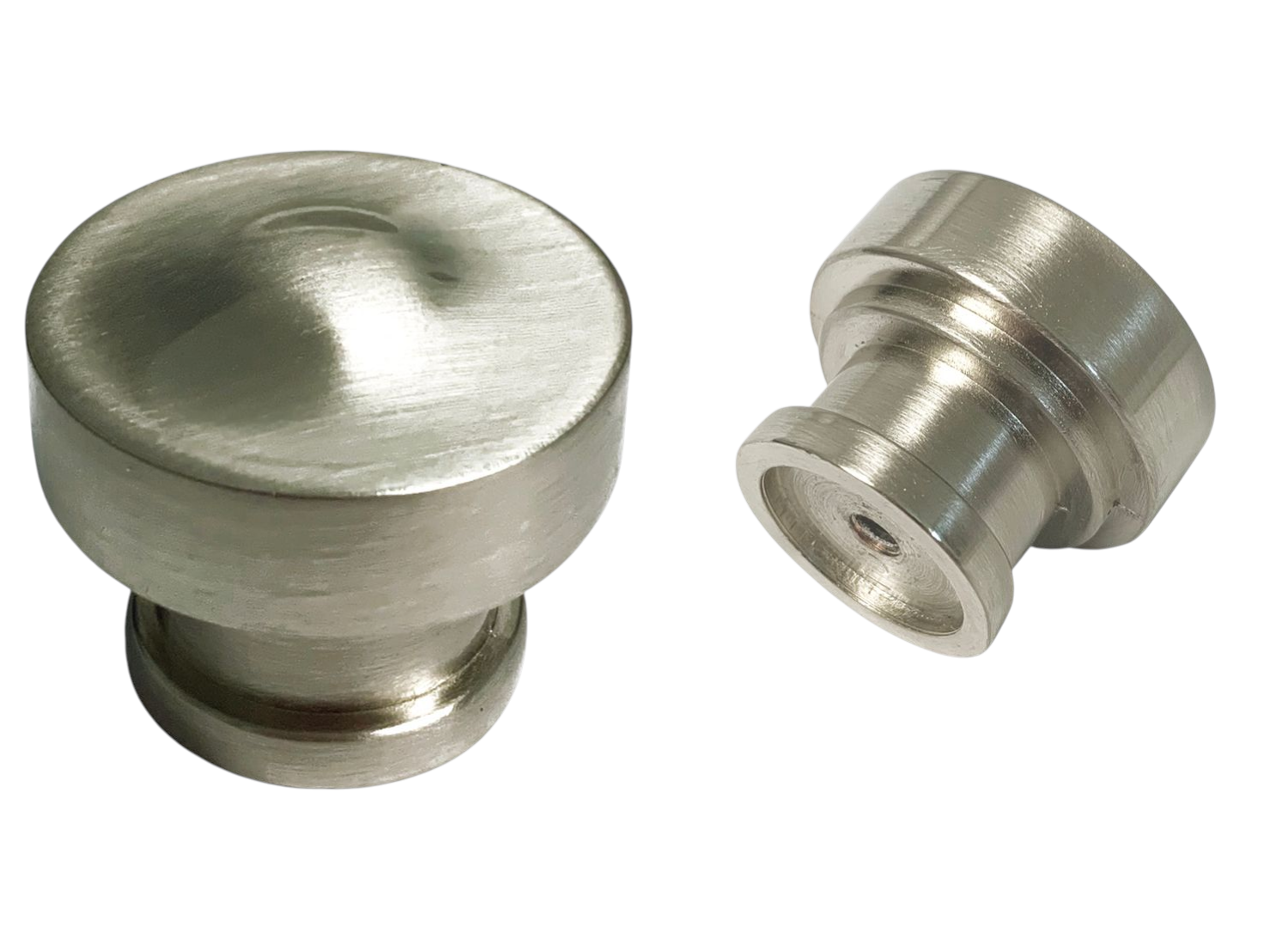 Satin Nickel 1 1/4" Kitchen Cupboard Furniture Cabinet Hardware Drawer Dresser Round Knob 9101 31.5mm