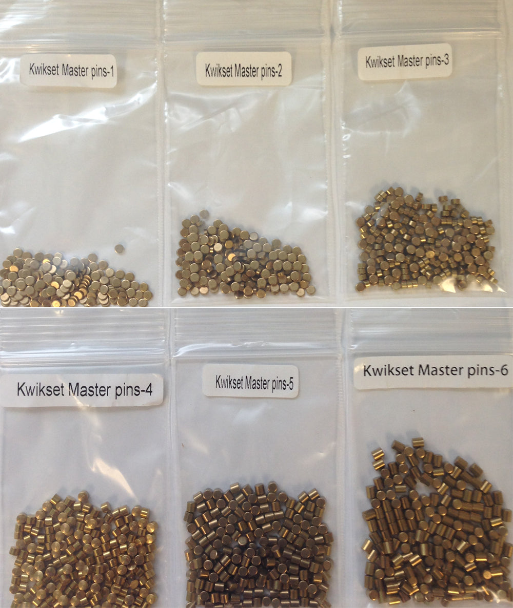 Kwikset Master Pins Rekey Kit Each 1 to 6 each 200