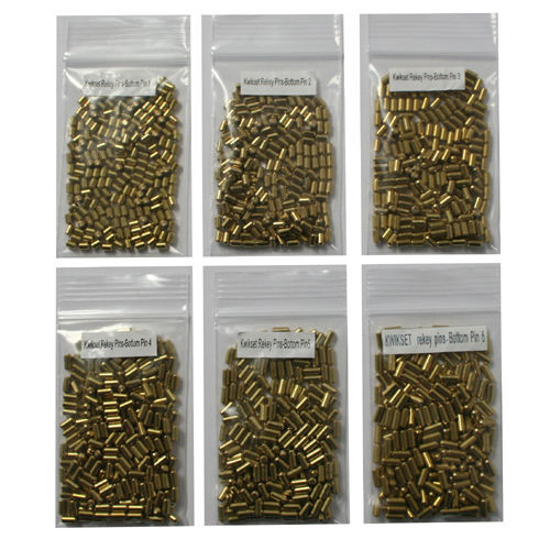Bottom Pins Kwikset Rekey Kit 1 to 6 each 200 Pieces