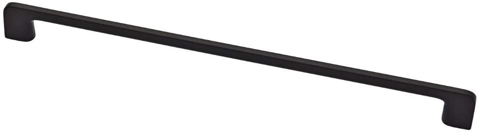 LIBERTY Hardware Flat Black P34949-FB-C 12″ North Dalston Appliance/Cabinet Pull