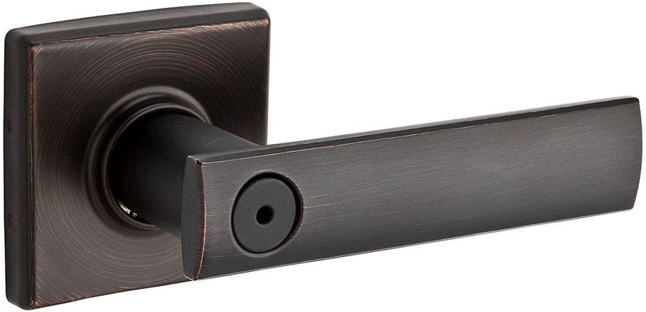Kwikset Vedani Venetian Bronze Privacy Door Handle