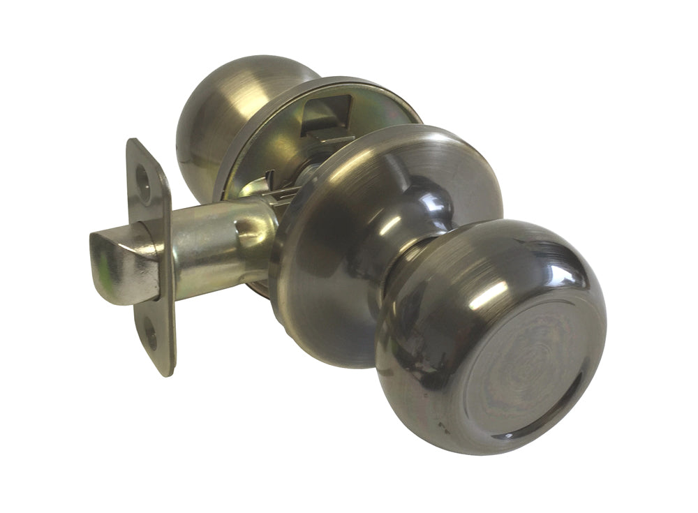 Antique Brass Passage Round Knobs