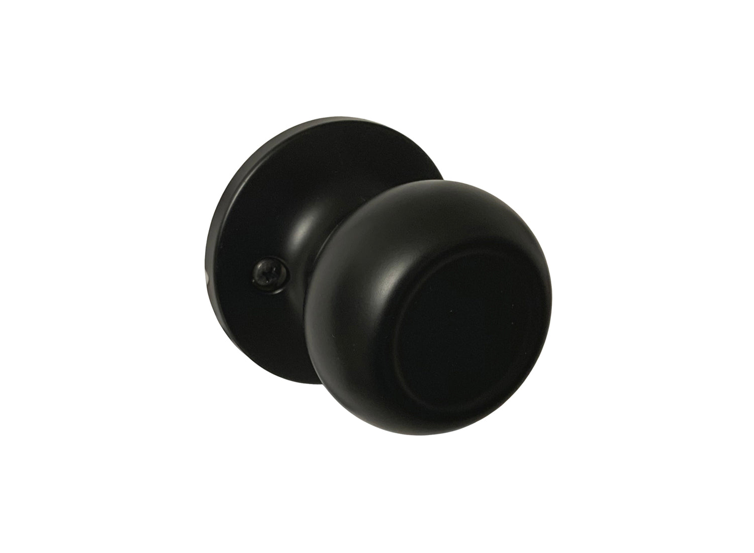Black Finish Dummy Round Knobs – Style: 5765NBL