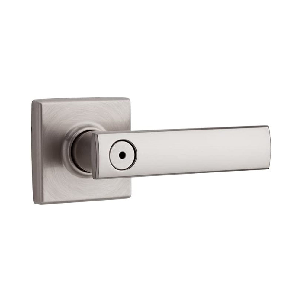 Kwikset Vedani Satin Nickel Privacy Door Handle