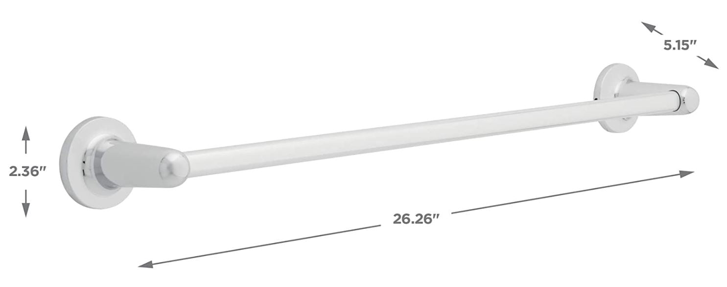 Franklin Brass Astra 24" Towel Bar Polished Chrome 127762