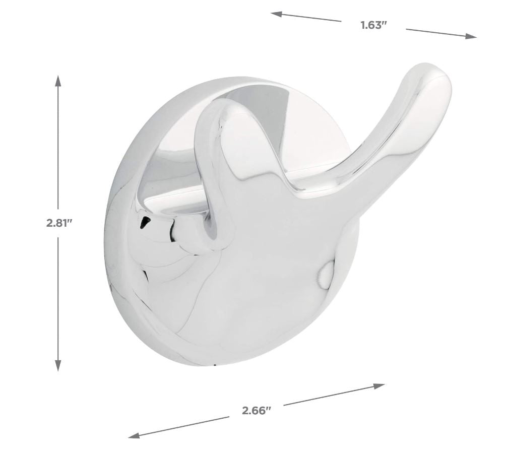Franklin Brass Astra Robe Hook Polished Chrome 127765