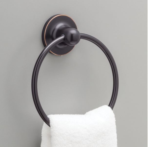 Franklin Brass Astra Towel Ring Oil Rubbed Bronze