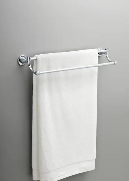 Peerless 24" Polished Chrome Wall Mount Double Towel Bar