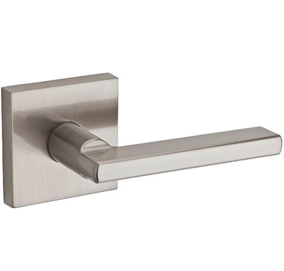 Kwikset Halifax Satin Nickel Square Passage Lever 154HFL-15