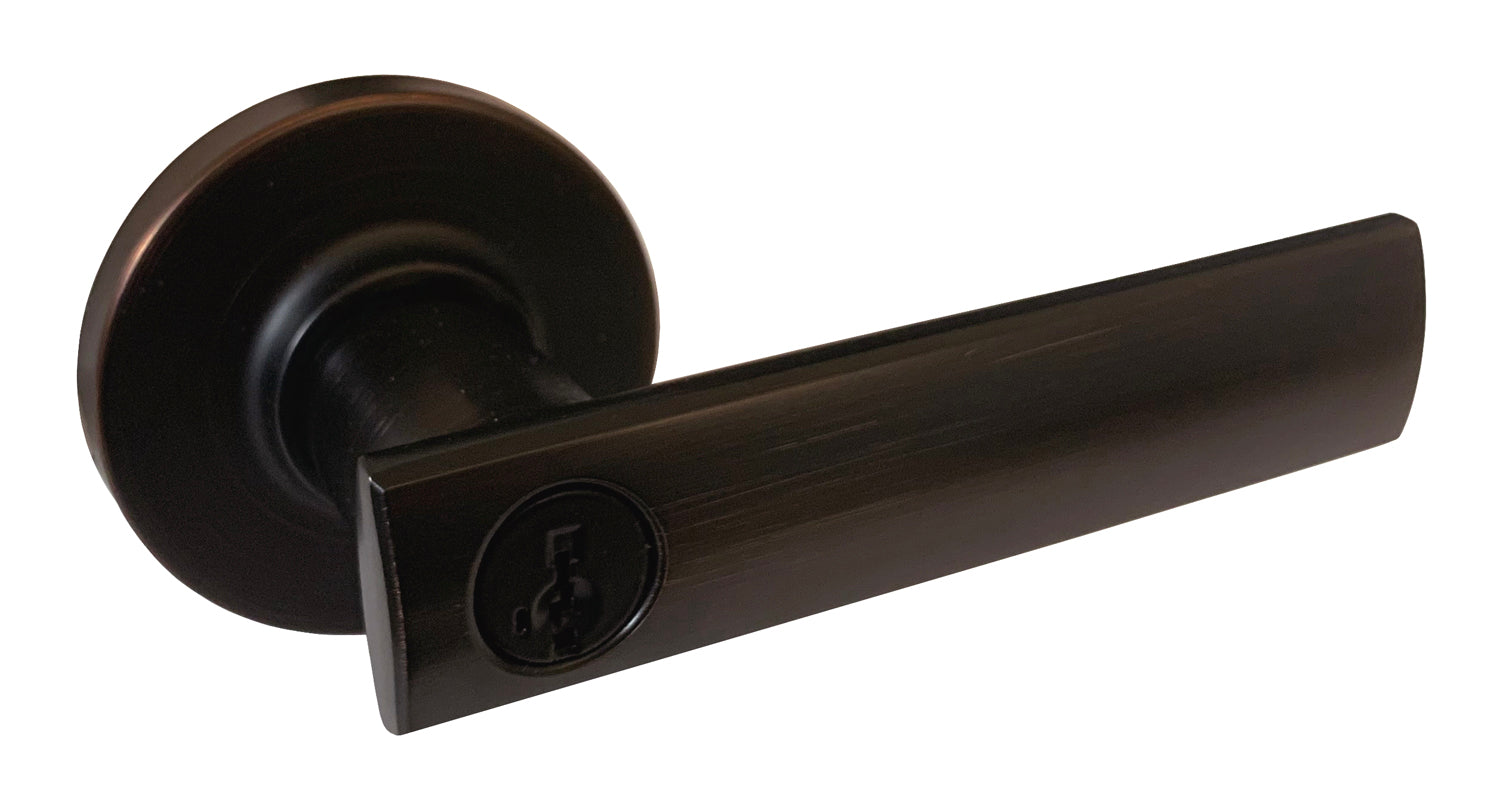 Kwikset Vedani Venetian Bronze Smartkey Entry Door Handle